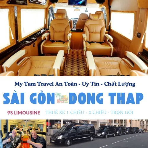 GIÁ XE LIMOUSINE 9 CHỖ SÀI GÒN ĐI ĐỒNG THÁP | DỊCH VỤ XE CAO CẤP UY TÍN