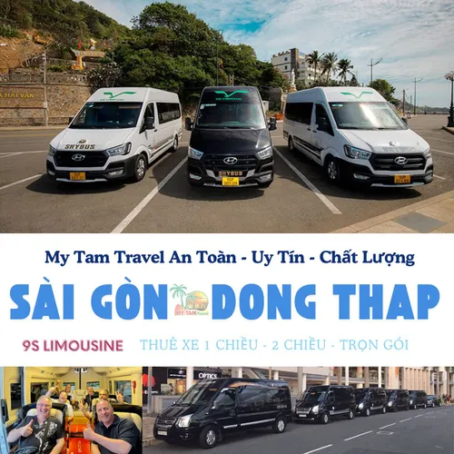 GIÁ XE LIMOUSINE 9 CHỖ SÀI GÒN ĐI ĐỒNG THÁP | DỊCH VỤ XE CAO CẤP UY TÍN