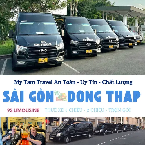 GIÁ XE LIMOUSINE 9 CHỖ SÀI GÒN ĐI ĐỒNG THÁP | DỊCH VỤ XE CAO CẤP UY TÍN