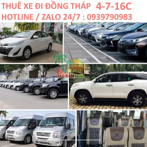 Thuê Xe Đi Đồng Tháp – Giá Rẻ, An Toàn, Nhiều Loại Xe [Mới Nhất]