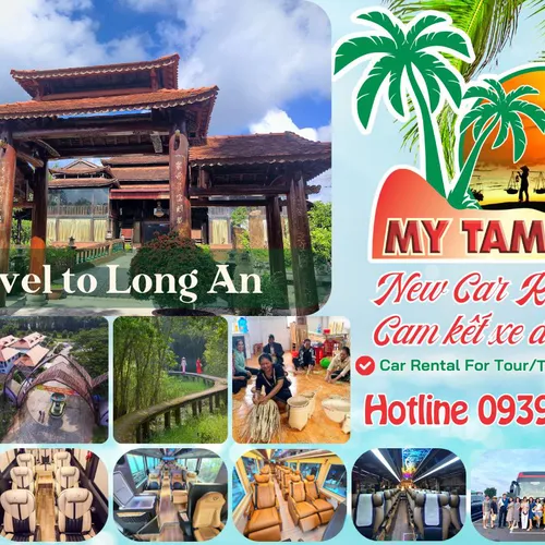 Thuê xe Du Lịch Long An 4-7-16-29-45c Limousine 9-11-15-18-28c