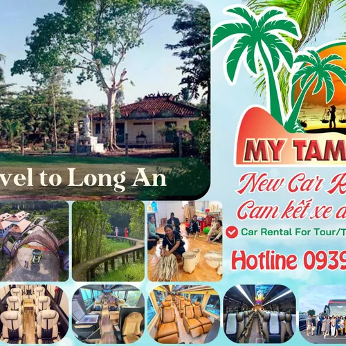 Thuê xe Du Lịch Long An 4-7-16-29-45c Limousine 9-11-15-18-28c