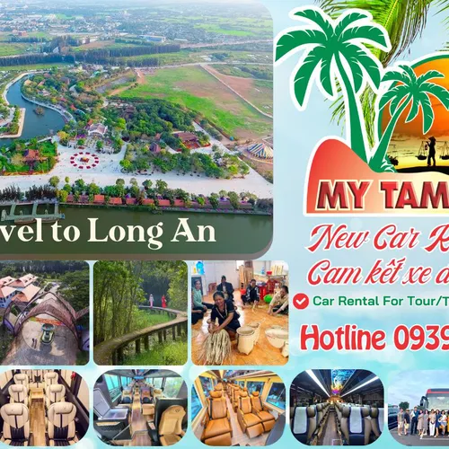 Thuê xe Du Lịch Long An 4-7-16-29-45c Limousine 9-11-15-18-28c