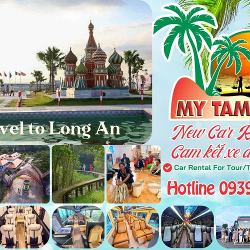Thuê xe Du Lịch Long An 4-7-16-29-45c Limousine 9-11-15-18-28c