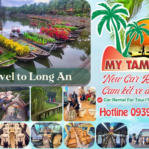 Thuê xe Du Lịch Long An 4-7-16-29-45c Limousine 9-11-15-18-28c
