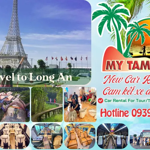 Thuê xe Du Lịch Long An 4-7-16-29-45c Limousine 9-11-15-18-28c