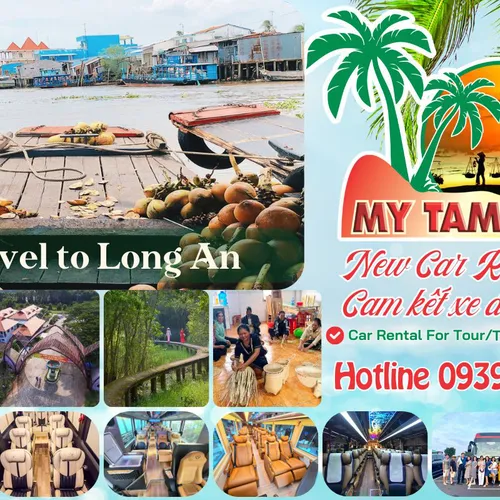 Thuê xe Du Lịch Long An 4-7-16-29-45c Limousine 9-11-15-18-28c