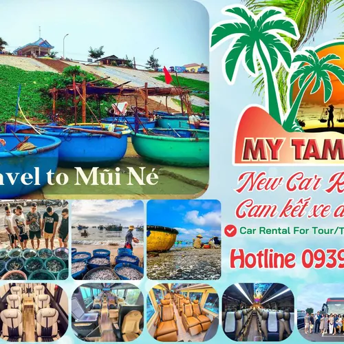 Rent a 45-seat car from Saigon to Mui Ne, New Car 2025 Cheap, Safe, Reputable