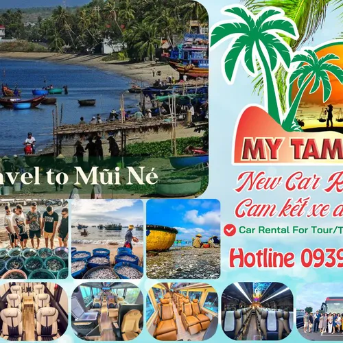 Rent a 45-seat car from Saigon to Mui Ne, New Car 2025 Cheap, Safe, Reputable