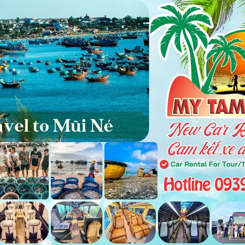 Rent a 45-seat car from Saigon to Mui Ne, New Car 2025 Cheap, Safe, Reputable