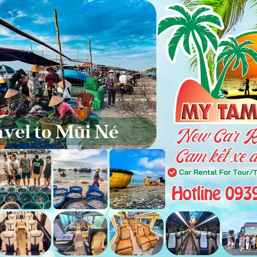 Rent a 45-seat car from Saigon to Mui Ne, New Car 2025 Cheap, Safe, Reputable