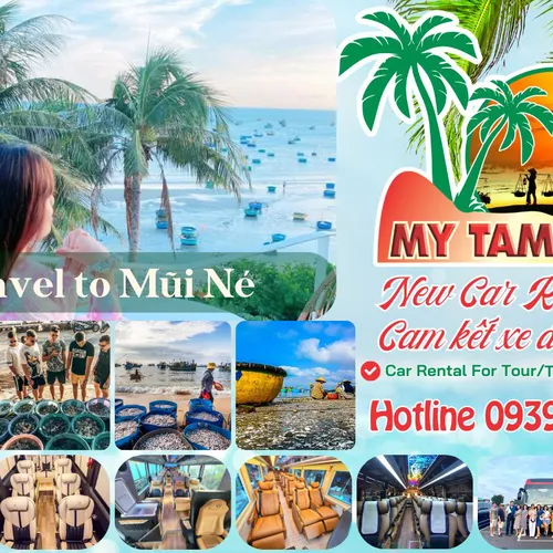 Rent a 45-seat car from Saigon to Mui Ne, New Car 2025 Cheap, Safe, Reputable