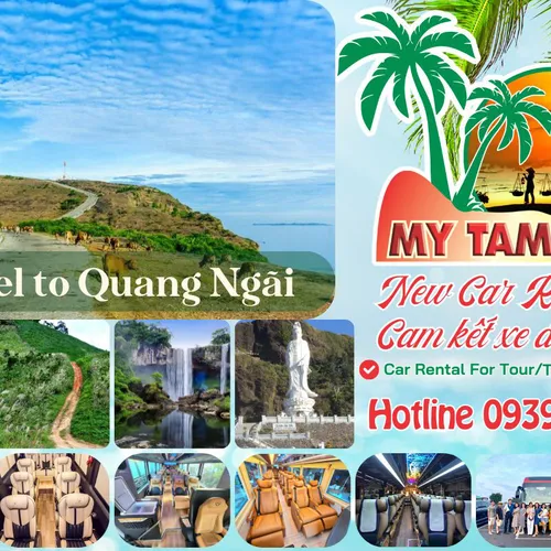 Thuê xe Sài Gòn Quảng Ngãi 4-7-16-29-45c Limousine 9-11-15-18-28c