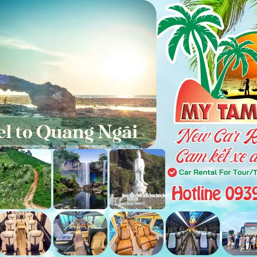 Thuê xe Sài Gòn Quảng Ngãi 4-7-16-29-45c Limousine 9-11-15-18-28c