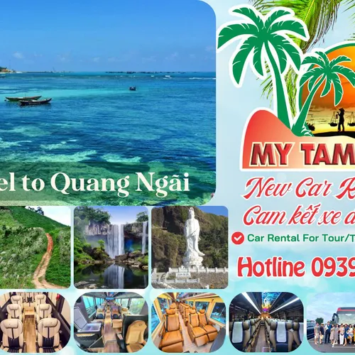 Thuê xe Sài Gòn Quảng Ngãi 4-7-16-29-45c Limousine 9-11-15-18-28c