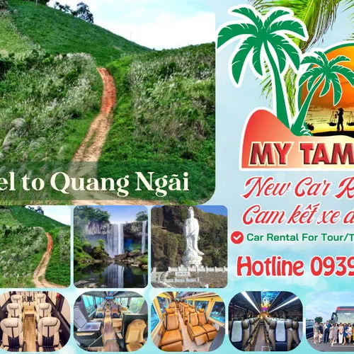 Thuê xe Sài Gòn Quảng Ngãi 4-7-16-29-45c Limousine 9-11-15-18-28c