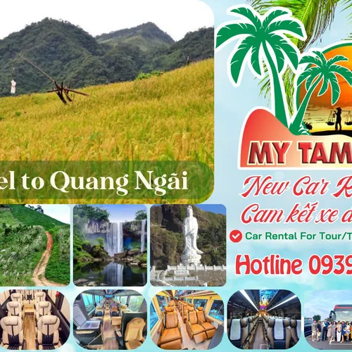 Thuê xe Sài Gòn Quảng Ngãi 4-7-16-29-45c Limousine 9-11-15-18-28c