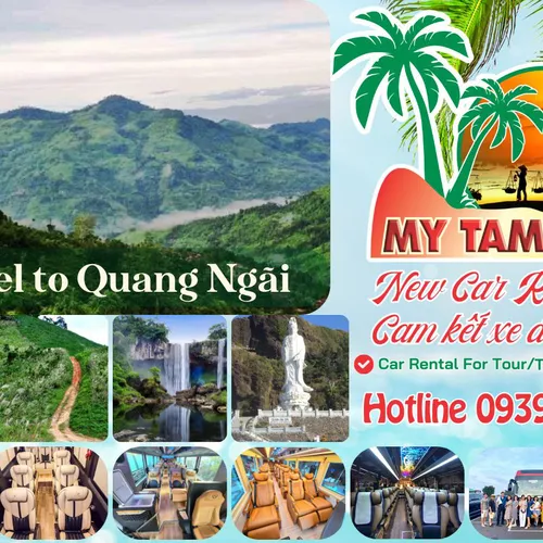 Thuê xe Sài Gòn Quảng Ngãi 4-7-16-29-45c Limousine 9-11-15-18-28c