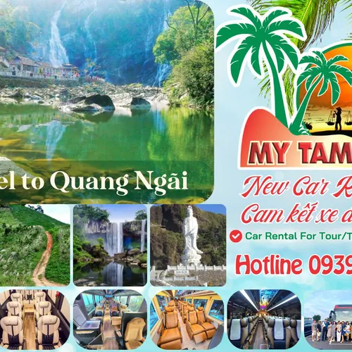 Thuê xe Sài Gòn Quảng Ngãi 4-7-16-29-45c Limousine 9-11-15-18-28c