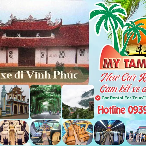 Thuê xe đi Vĩnh Phúc 4-7-16-29-35-45c Limousine 9-11-15-18-28c