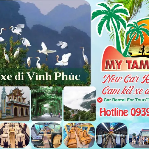 Thuê xe đi Vĩnh Phúc 4-7-16-29-35-45c Limousine 9-11-15-18-28c