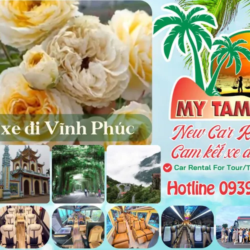 Thuê xe đi Vĩnh Phúc 4-7-16-29-35-45c Limousine 9-11-15-18-28c