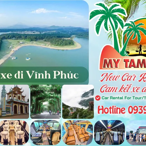 Thuê xe đi Vĩnh Phúc 4-7-16-29-35-45c Limousine 9-11-15-18-28c