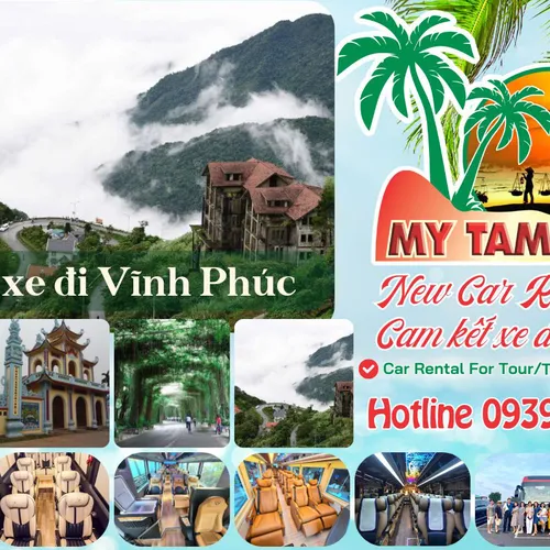 Thuê xe đi Vĩnh Phúc 4-7-16-29-35-45c Limousine 9-11-15-18-28c