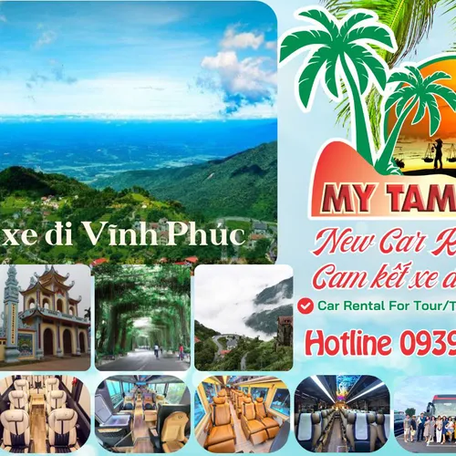 Thuê xe đi Vĩnh Phúc 4-7-16-29-35-45c Limousine 9-11-15-18-28c