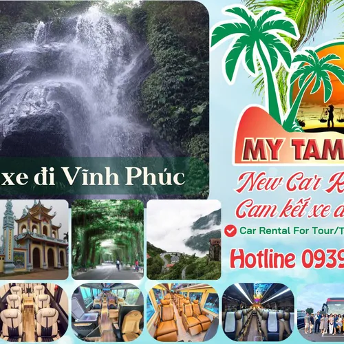 Thuê xe đi Vĩnh Phúc 4-7-16-29-35-45c Limousine 9-11-15-18-28c