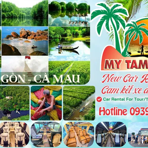Thuê xe Sài Gòn Cà Mau