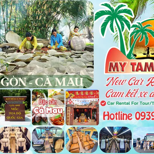 Thuê xe Sài Gòn Cà Mau
