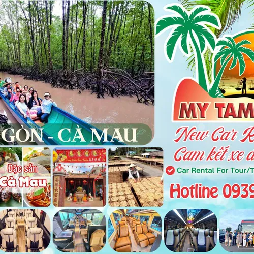 Thuê xe Sài Gòn Cà Mau