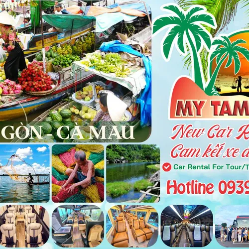 Thuê xe Sài Gòn Cà Mau