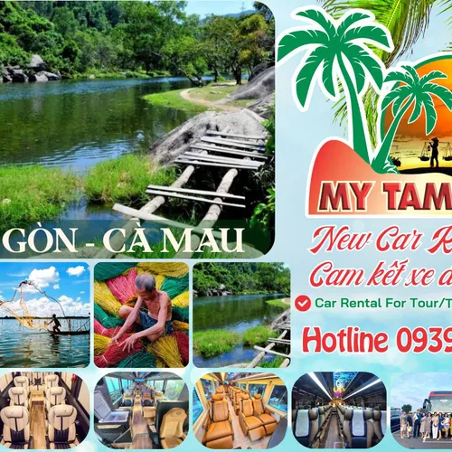 Thuê xe Sài Gòn Cà Mau