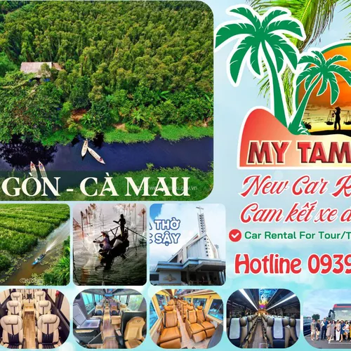 Thuê xe Sài Gòn Cà Mau