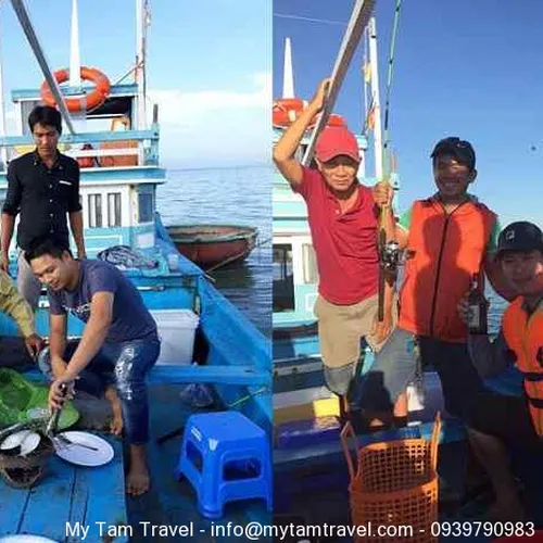 Hình Ảnh Tour Câu Cá Mũi Né