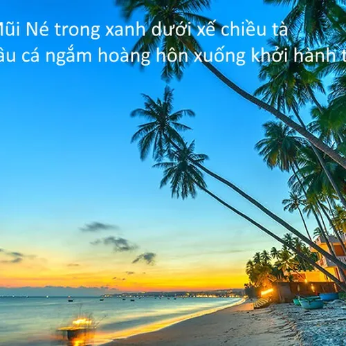 Tour Câu Cá Ngắm Hoàng Hôn