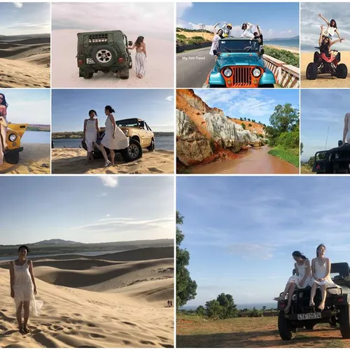 Jeep Tour Đồi Cát ( Tour xem mặt trời mọc )
