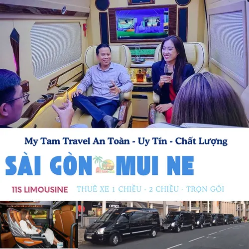 GIÁ XE LIMOUSINE 11 CHỖ TPHCM ĐI MŨI NÉ | DỊCH VỤ XE VIP CHẤT LƯỢNG CAO