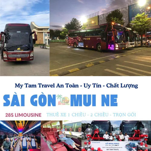  GIÁ XE LIMOUSINE 20 CHỖ TPHCM ĐI MŨI NÉ | DỊCH VỤ CAO CẤP, GIÁ TỐT