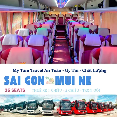 GIÁ THUÊ XE DU LỊCH MUI NÉ PHAN THIẾT TỪ TP.HCM | MY TAM TRAVEL GIÁ TỐT