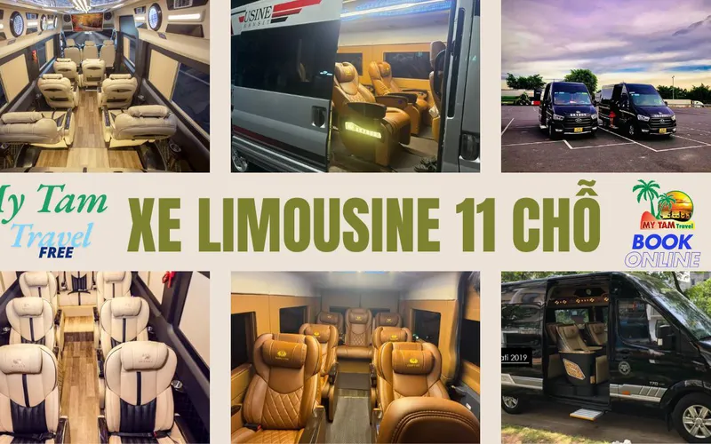 Giá Xe Limousine 11 Chỗ Mũi Né Đi Sài Gòn (Hyundai Solati Dcar)