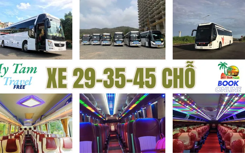 Giá Xe 29 Chỗ Mũi Né đi Sài Gòn (Thaco/ Samco) - My Tam Travel