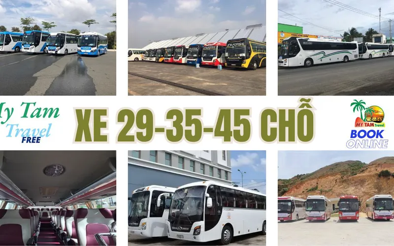 Giá Xe 35-45 Chỗ Sài Gòn đi Mũi Né (Thaco/ Universe 2024)
