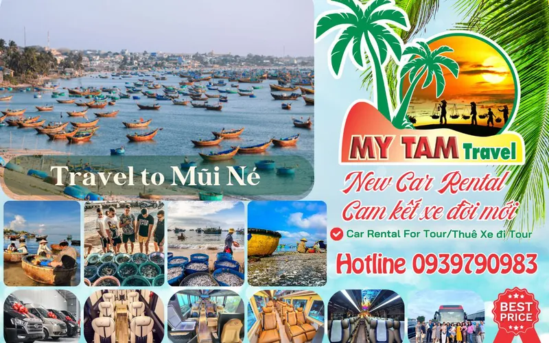 Giá Xe 7 Chỗ Sài Gòn Đi Mũi Né 4-45C LIMO 9-28C - MY TAM TRAVEL