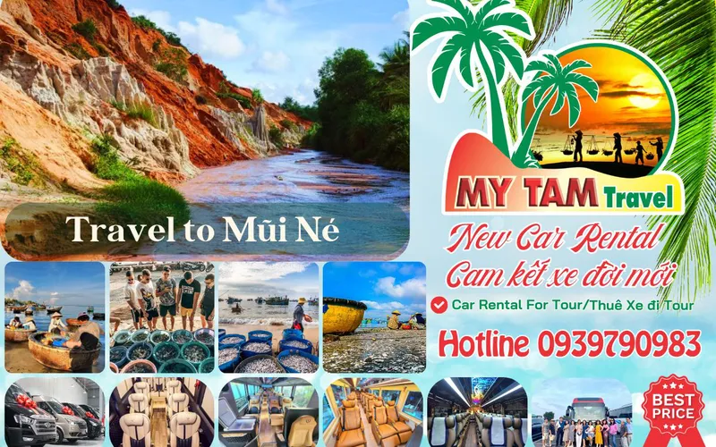 16-seat car price from Mui Ne to Saigon (Ford Transit & Hyndai Solati)