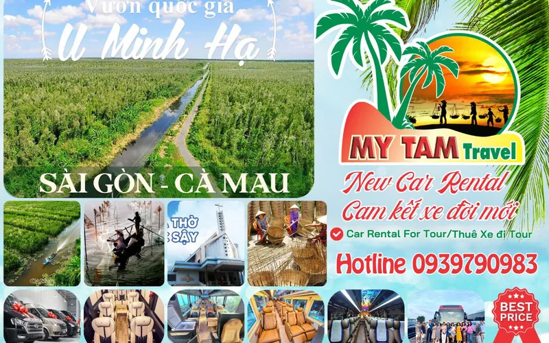 Thuê xe đi Thị Trấn Năm Căn 4-7-16-29-45c Limousine 9-11-15-18-28c