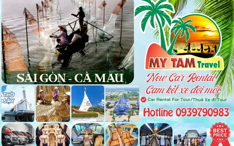Thuê xe đi Huyện Ngọc Hiển4-7-16-29-45c Limousine 9-11-15-18-28c
