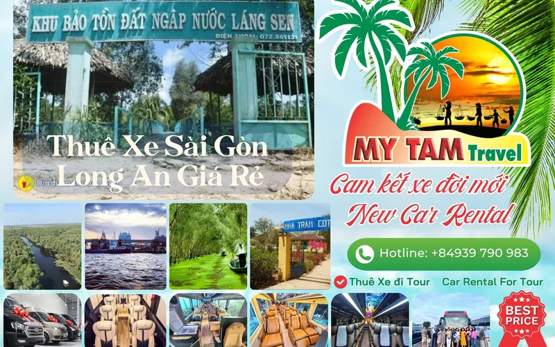 Tour Sài Gòn - Long An trải nghiệm sinh thái